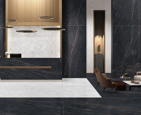 Modern/Classic Style Wear-Resistant Large Format Ceramic Granite Travertine Tiles