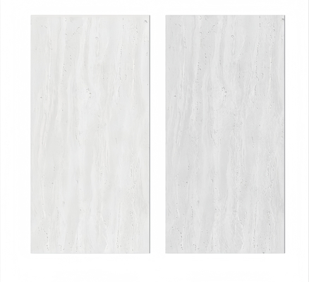 Interior Tiles 3x6 Silver Gray Travertine Stone Rustic Floor Wall Tiles with Matte Finish