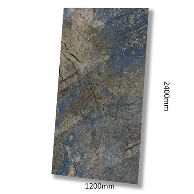 Glazed Ceramic Water Absorption 0.5% 120x240cm Marble Floors for Hotel Hall Design