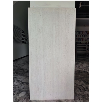 600*1200 White Travertine Floor Tiles Perfect for Living Room Shower Transformation