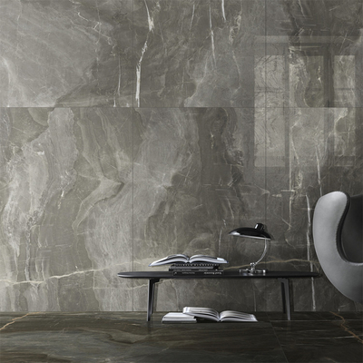 Marble Effect Gres Blue Porcelain Tile Gray Ceramic Floor Yellow Rustic Tiles for Projects