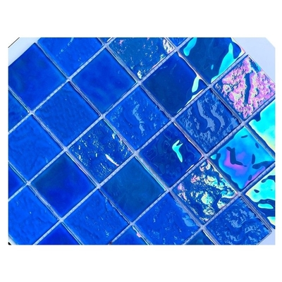 Wall/Floor/Borders/Accents Tile Dark Mosaic for Swimming Pool in 306x306MM Sheet Size