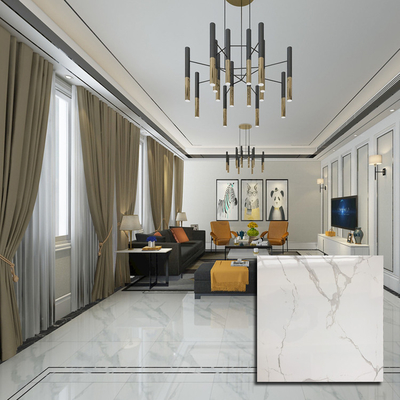 Solid Texture Ceramic Tiles/Granite Super White Polish Porcelain Floor Tiles 60x60