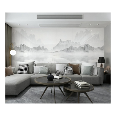 Interior Wall Occasion Glossy Porcelain Polished Glazed Slab Marble Tile 1200x2400mm