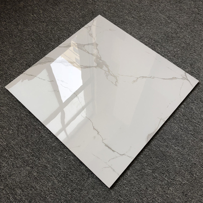 Ceramic Tiles Super White Marble Indoor Carrara Wall Foshan Porcelain Mirror Tiles