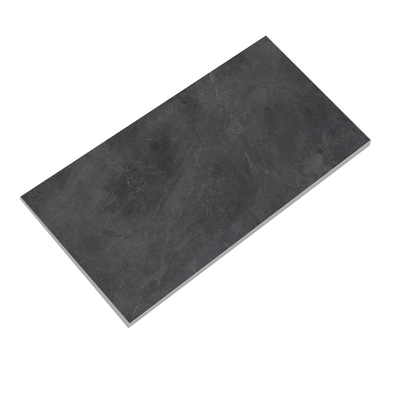 Matte Rustic Black Porcelain Floor Tiles for Slip-Resistant Wall and Floor Decoration