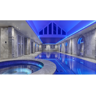 Acid-Resistant Antibacterial Wear-Resistant Iridescent Silver Square Glass Mosaic Tile