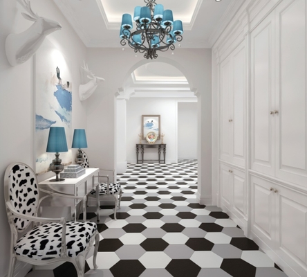 Water Absorption Below 0.5% Glazed Ceramic Kitchen and Wall Tiles with Rustic Design