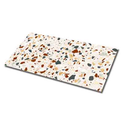 Terrazzo and Marble 1200x600 Polished Ceramic Floor Tile for Room Setting