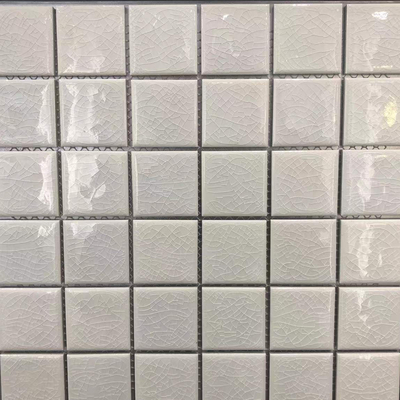 Glazed Tiles Gym Swimming Pool Mosaic Wall Tiles Ceramics Broken Glass Metals Marble