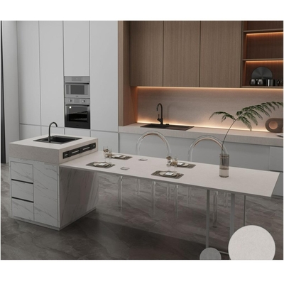 Large Format Slabs Furniture Customizable Sintered Stone Countertop for Hotel Villa Lobby