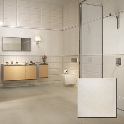 Vitrified Tiles for Bathroom Non-Slip 3D Ceramic Wall and Floor Tiles in Classic Style