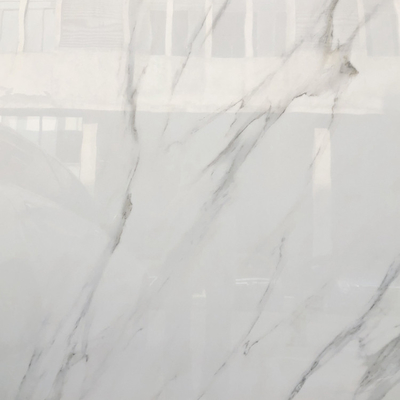 Marble Effect Modern Porcelain Non Slip Ceramic Floor Tile White Glazed Ceramic Tiles