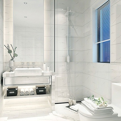 300x600 3D White Gloss Wall Ceramic Tiles for Home First Choice Polished Tile in Foshan