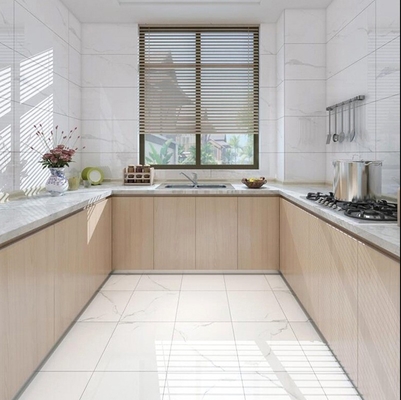 300x600mm White Glossy Ceramic Wall Tile for Bathroom and Kitchen Border Renovation