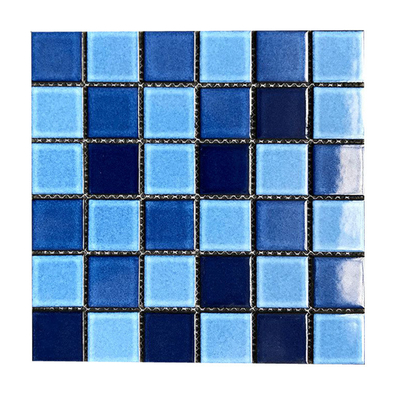 Acid-Resistant and Antibacterial Pool Mosaic Disigne Glazed Ceramic Swimming Pool Tile