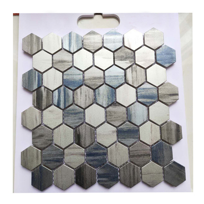 Metal Mosaic Bathroom Wall Tiles with Acid-Resistant and Wear-Resistant Function