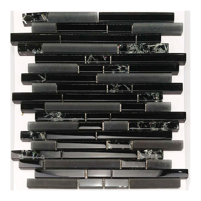 VS41MD/VS42MD/VS43MD/VS44MD/VS45MD Interior Tiles Waterjet Mosaics with Black Mirror