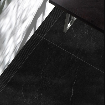 Grays Color Family Matt Black 60x60 Non Slip Exterior Tiles for Balcony Space