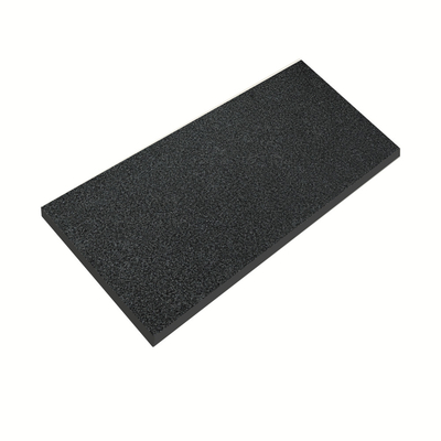 Acid-Resistant Large Black Porcelain Tile for Bathroom and Outdoor Walkway 1200x600