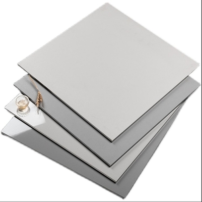High Luster Grey Color 60x60 Porcelain Tiles for Modern Interior Wall and Floor
