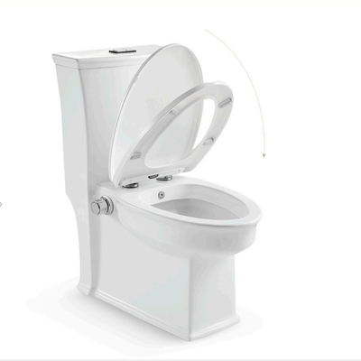 Intelligent Automatic Gold Color Ceramic Toilet One Piece Structure Bathroom Supplies