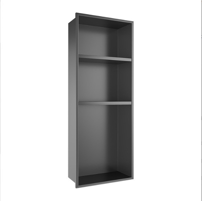 Solid Surface Tray Shelf and Box Stainless Steel Shower Niches for Modern Design Style
