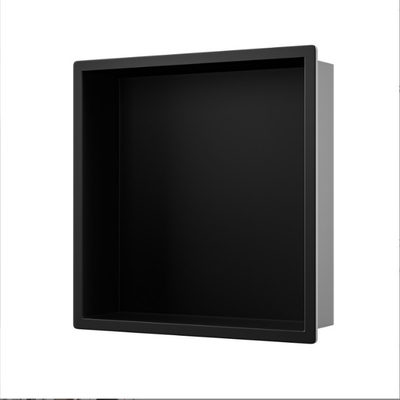 Matte Black 304 Stainless Steel Shower Niches for Bathroom Tile Shampoo Niche Storage