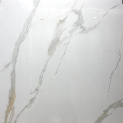 60*60 Golden Calacatta Calcatta Gold Marble Porcelain Tiles for Bathroom Floor Laying