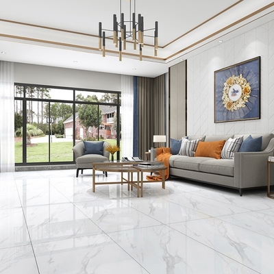 Vitrified 600x600mm Polished Porcelain Floor Tiles for Modern Buildings